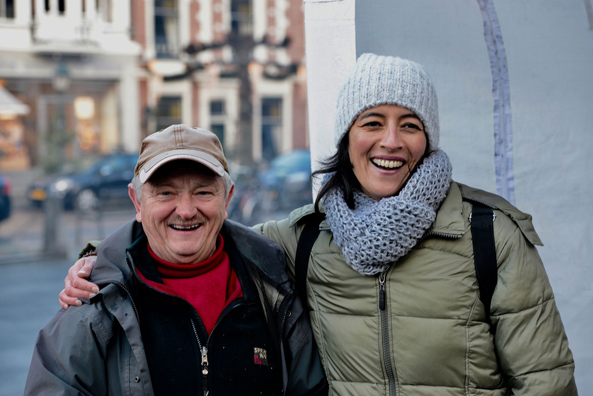 verkoop loten op de Haagsemarkt