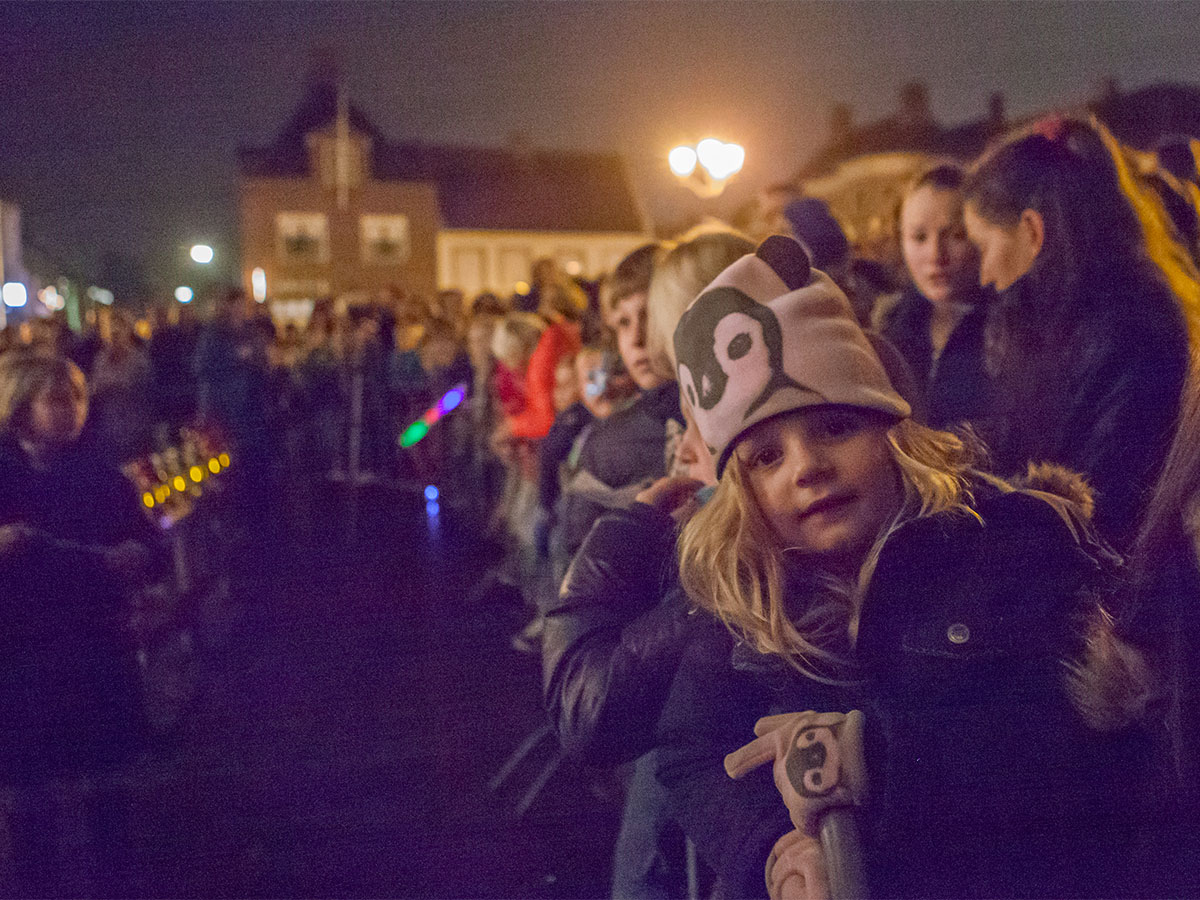 opening kerststal in Princenhage 2016