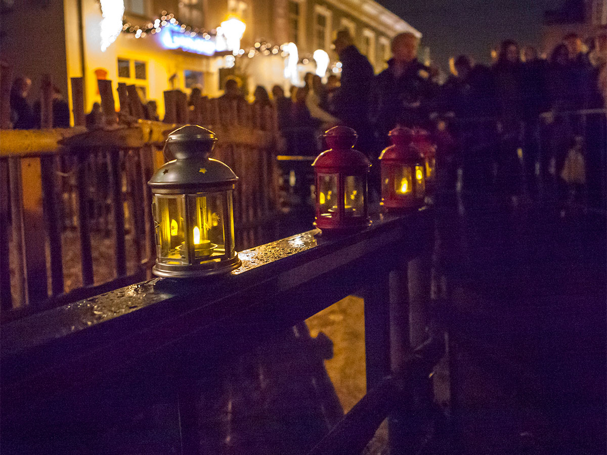 opening kerststal in Princenhage 2016