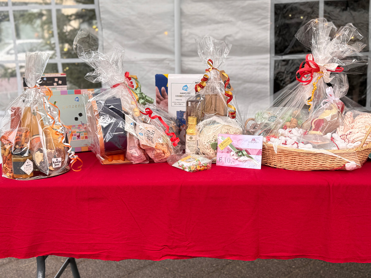 prijzen van de kersttalloterij