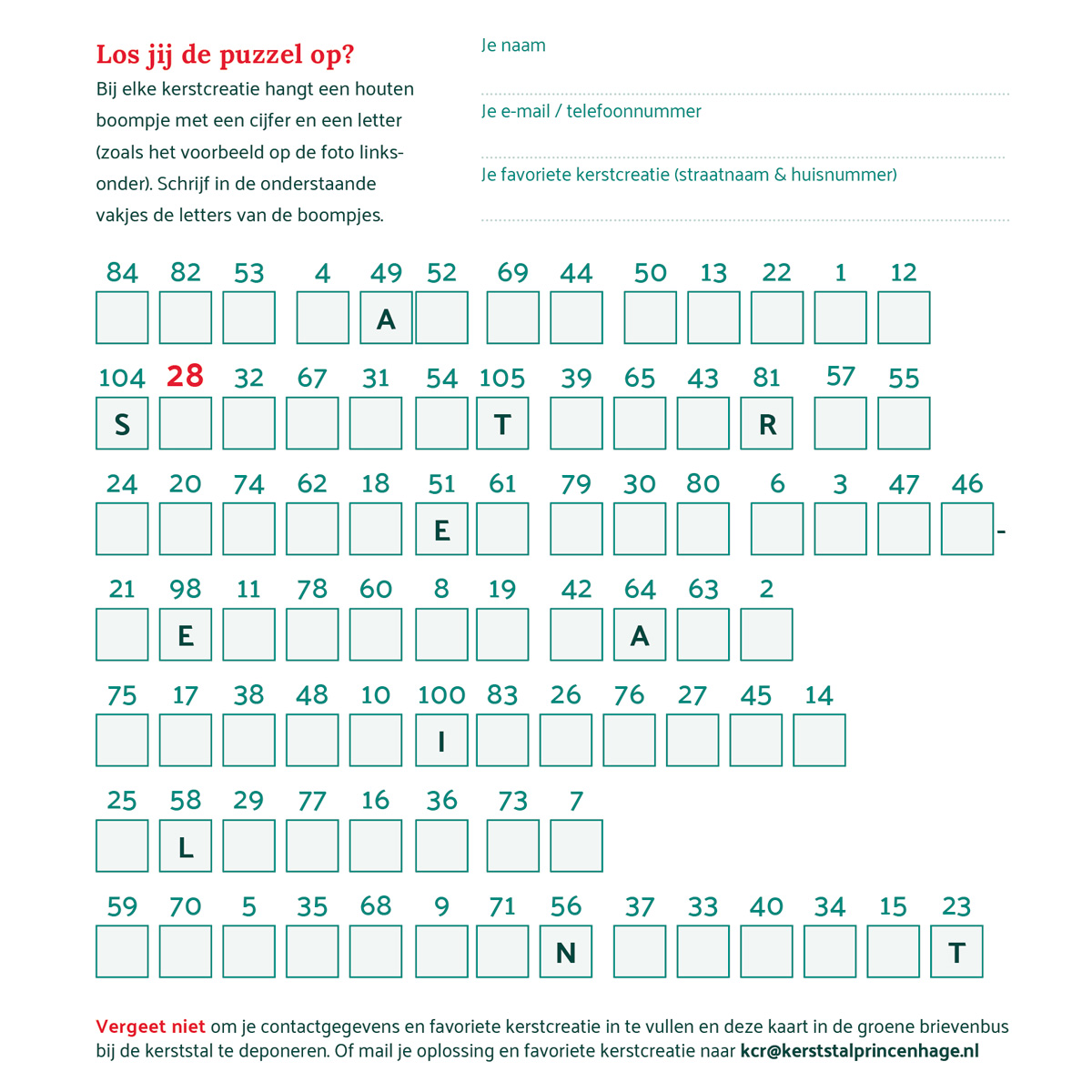 gecorrigeerde puzzel KerstCreatieRoute